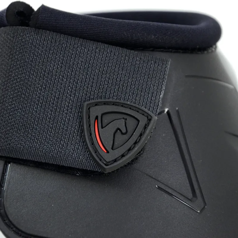 Hy Equestrian Armour Guard Pro Reaction Overreach Boots - Black-2